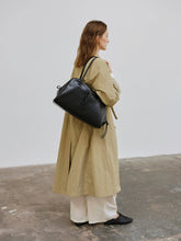 Load image into Gallery viewer, Bolso Brooklyn cuero vegano premium: Chocolate