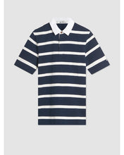 Cargar imagen en el visor de la galería, BRETTON STRIPE RUGBY KNIT POLO