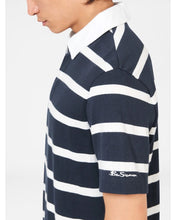 Cargar imagen en el visor de la galería, BRETTON STRIPE RUGBY KNIT POLO