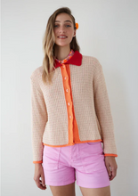 Cargar imagen en el visor de la galería, Cardigan Misty Beige