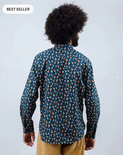 Cargar imagen en el visor de la galería, Camisa Regular Peanuts Astronaut Azul