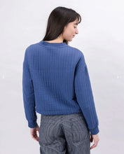 Load image into Gallery viewer, Sudadera Brava Gum Quilt Indigo