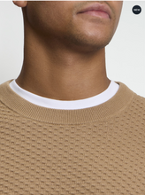 Load image into Gallery viewer, Texture Front Crew - Biscuit