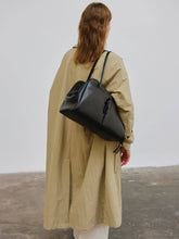 Load image into Gallery viewer, Bolso Brooklyn cuero vegano premium: Chocolate
