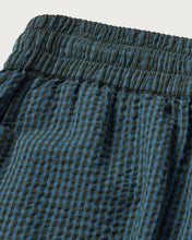 Load image into Gallery viewer, Seersucker Green Henry Shorts