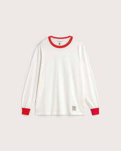 Load image into Gallery viewer, Camiseta manga larga puños rojos Emilio R
