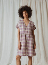 Load image into Gallery viewer, VESTIDO CORTO CUADROS - lacontra
