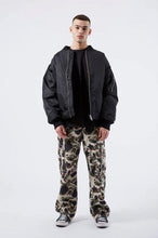 Load image into Gallery viewer, Hector Bomber Jacket - Black - lacontra