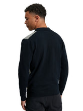 Cargar imagen en el visor de la galería, Bi Coloured Button Through Polo in Black
