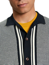 Cargar imagen en el visor de la galería, Bi Coloured Button Through Polo in Black
