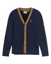 Cargar imagen en el visor de la galería, Sport Block Cardigan in Dark Navy
