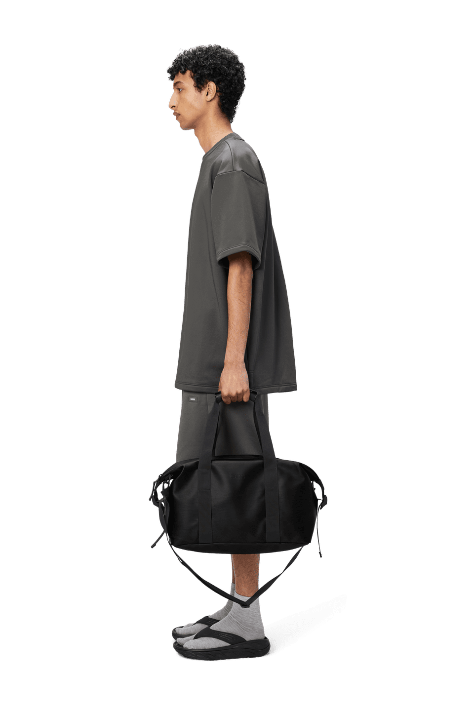 Hilo Weekend Bag Small - Black Grain