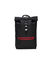 Load image into Gallery viewer, Rolltop Rucksack Contrast - Black Red
