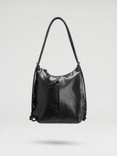 Cargar imagen en el visor de la galería, Bolso Elio: Cuero vegano - Negro
