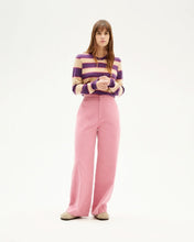Load image into Gallery viewer, Violet Stripes Zoe Lana Merino Sweater
