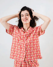 Load image into Gallery viewer, Marisol Aloha Blouse Red
