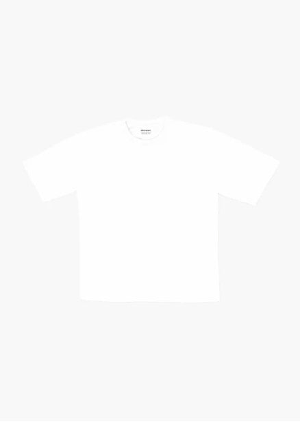 Camiseta oversize blanca algodón orgánico