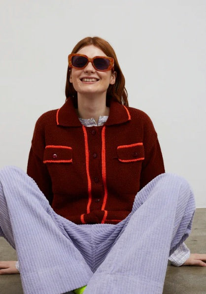 Cardigan Hope Marrón