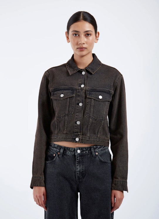 Becky Jacket - Jet Brown