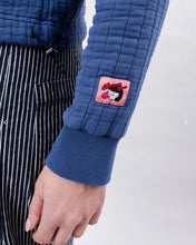 Cargar imagen en el visor de la galería, Sudadera Brava Gum Quilt Indigo
