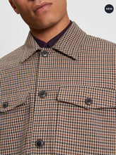 Cargar imagen en el visor de la galería, Check Jacket in Light Brown
