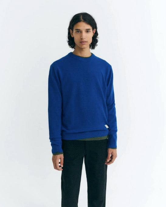 Jersey lana azul Lucien