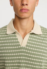 Load image into Gallery viewer, Jaquard Polo Shirt - Lightgreen
