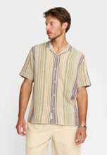 Load image into Gallery viewer, Short-sleeved Cuban Shirt - Army
