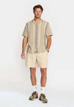 Load image into Gallery viewer, Short-sleeved Cuban Shirt - Army
