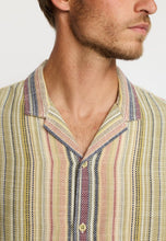 Load image into Gallery viewer, Short-sleeved Cuban Shirt - Army
