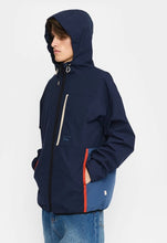 Load image into Gallery viewer, Hooded Track Jacket / 7865 - Navy

