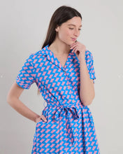 Load image into Gallery viewer, Vestido Largo Gum Azul
