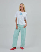 Load image into Gallery viewer, Camiseta Chiringuito Embroidery Oversize Blanca
