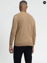 Load image into Gallery viewer, Texture Front Crew - Biscuit

