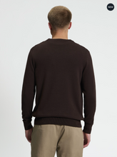 Load image into Gallery viewer, Texture Front Crew - Chocolate
