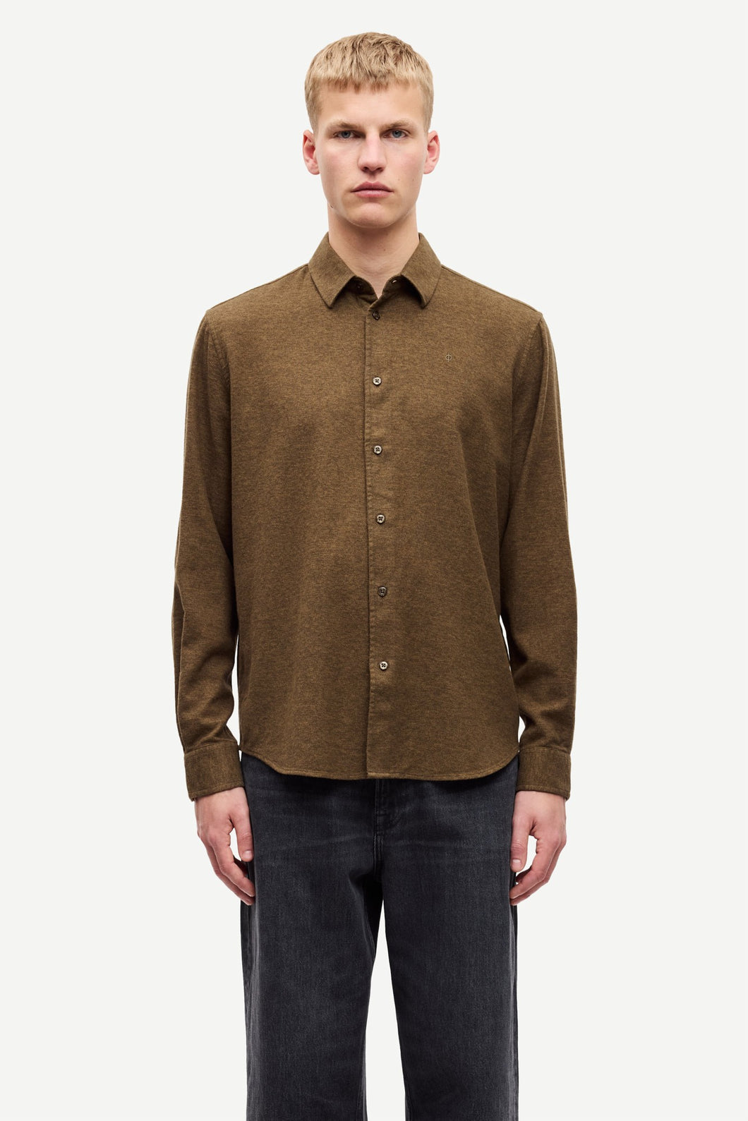 LIAM NX SHIRT 14039 - TURKISH COFFEE