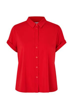 Cargar imagen en el visor de la galería, Majan ss shirt 9942 - Haute Red
