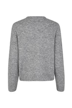 Cargar imagen en el visor de la galería, Nor Short Cardigan - Grey Melange
