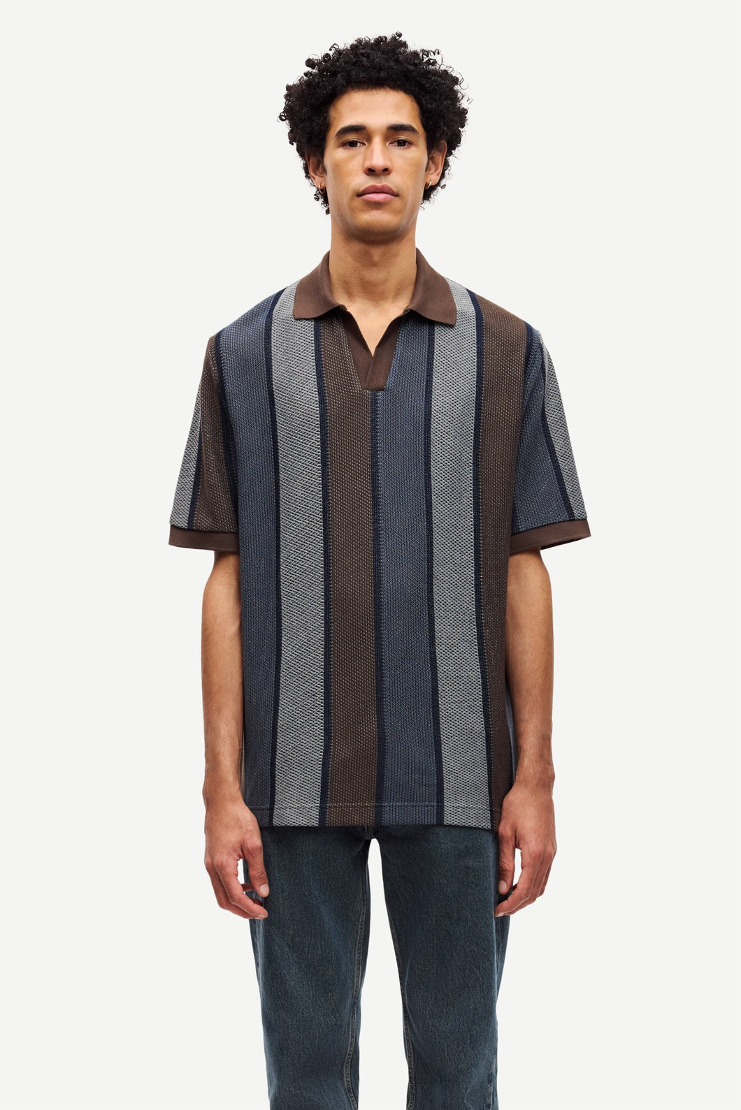 SATRAVIS POLO 15740 - Midnight Navy Str