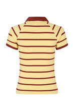 Load image into Gallery viewer, SAAMY SS POLO 15318 Yellow Stripe
