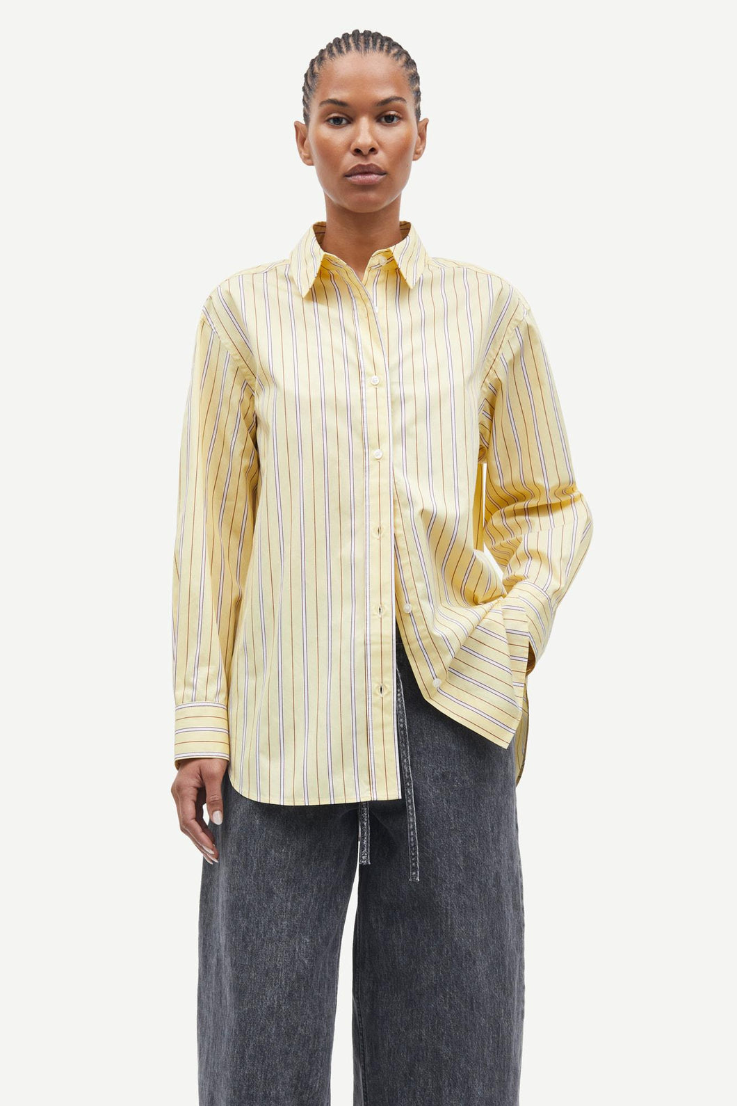 SALOVA SHIRT 15303 Dusty Yellow