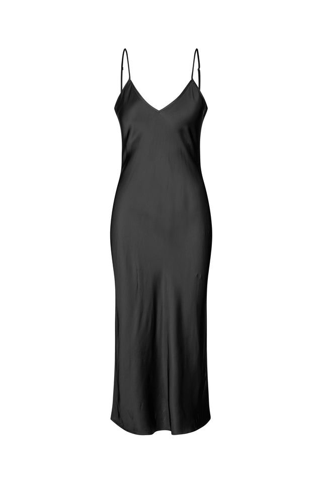 Sasharon Strap Dress - Black
