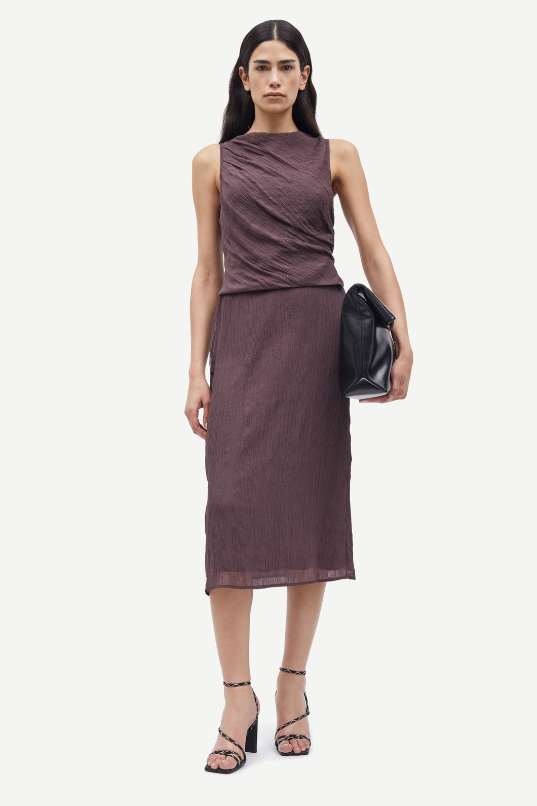 Savira Skirt - Raisin