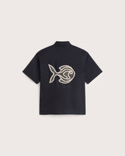 Cargar imagen en el visor de la galería, Camisa oversize bordada a mano fish Kurtis

