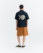 Cargar imagen en el visor de la galería, Camisa oversize bordada a mano fish Kurtis
