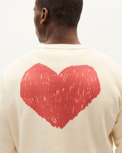 Cargar imagen en el visor de la galería, Sudadera blanca heart
