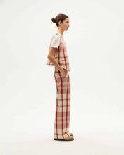 Load image into Gallery viewer, Pantalón rojo cuadros picnic Hermione
