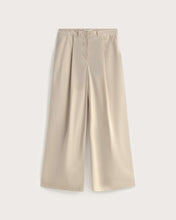Load image into Gallery viewer, Pantalón popelin wide leg beige Patty
