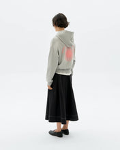Cargar imagen en el visor de la galería, Hoodie gris retro sol rosa espalda Valeria

