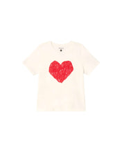 Load image into Gallery viewer, Camiseta blanca heart Ida
